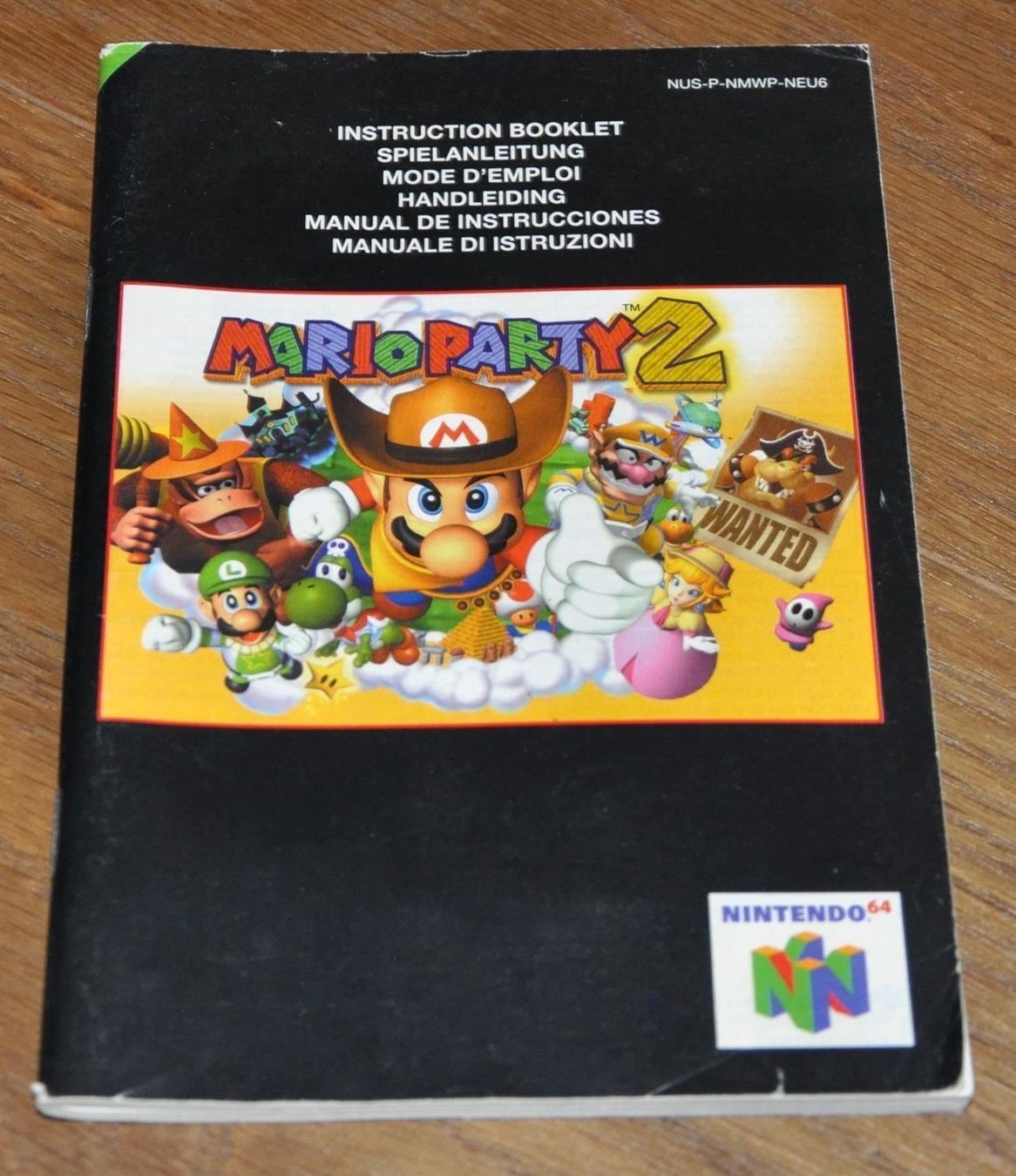 Giochi: Mario Party 2 Spielanleitung (N64) – Usato da Gelterkinden venduto da Ltsmash