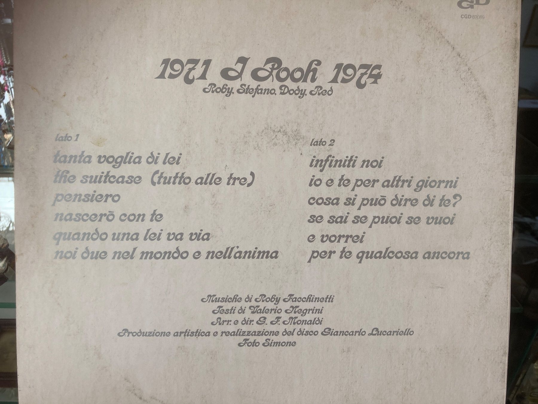 Vinyles: I Pooh 1971 - 1974 - Lp – D'occasion à zürich par papalapa 2