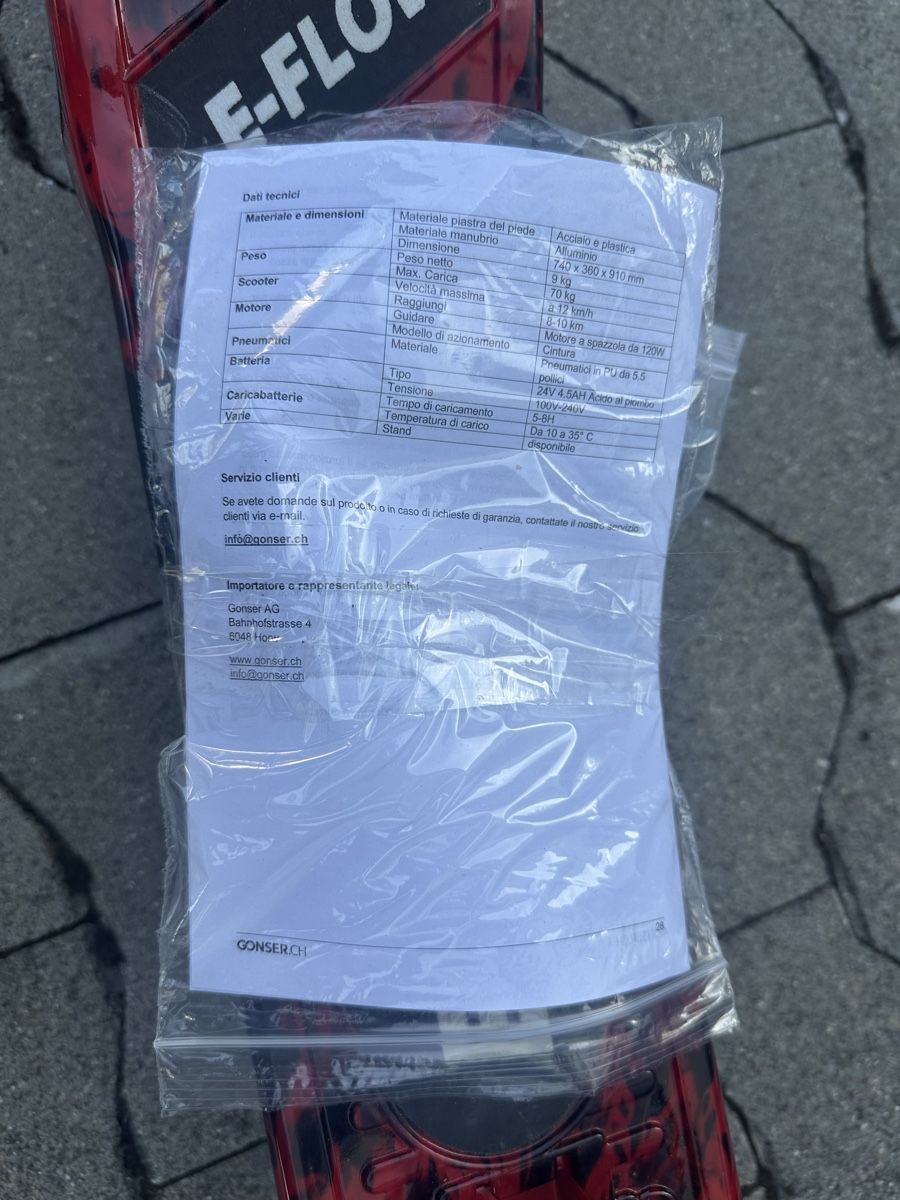 Scooters: Kinder E-Scooter E-Flow – D'occasion à Wetzikon ZH par myk_m5zy 1