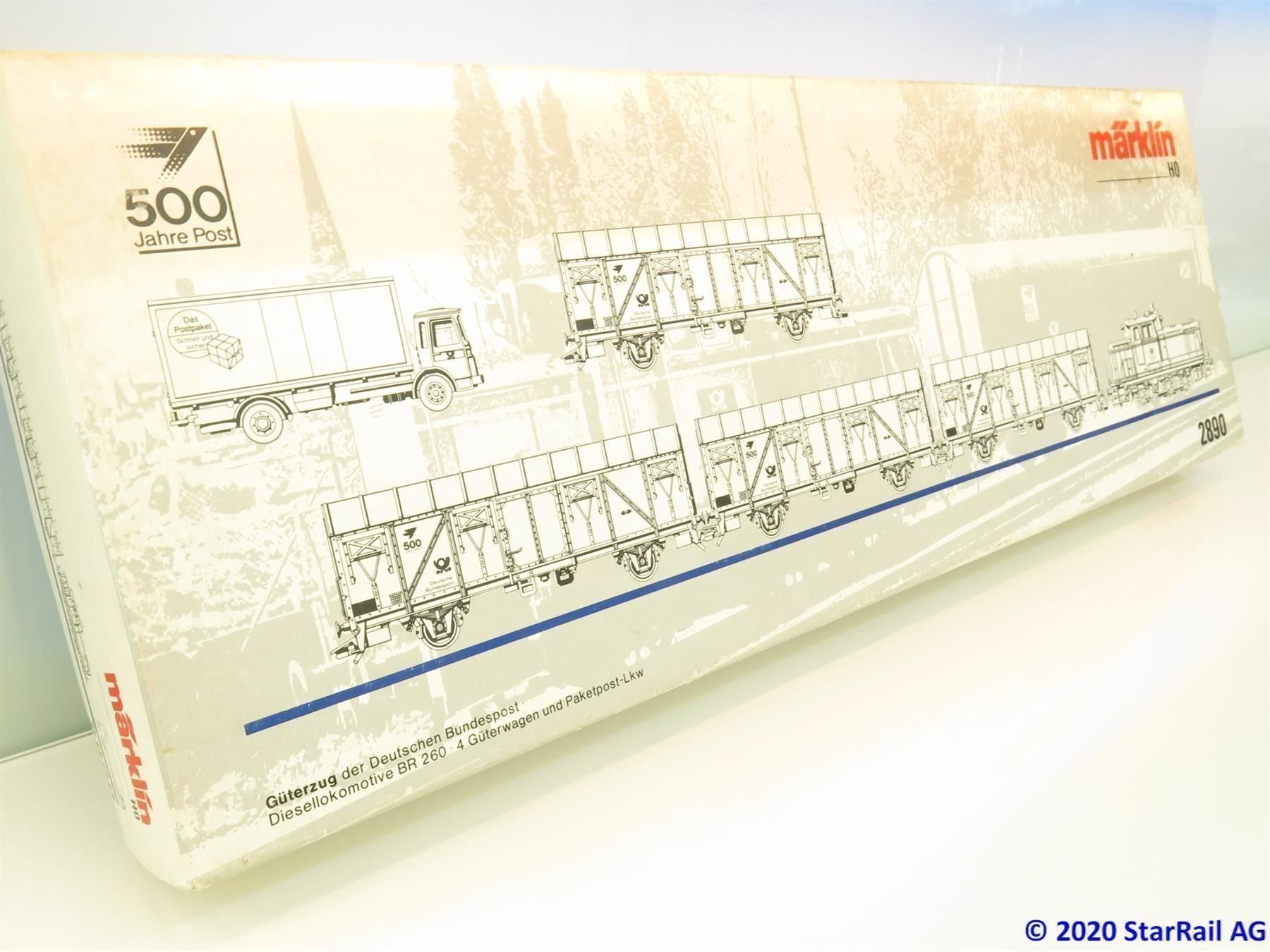 Märklin Modellini di ferrovie: Märklin 2890 Paketpost Güterzug – Nuovo (secondo la descrizione) da Ennetbaden venduto da StarTrain 2