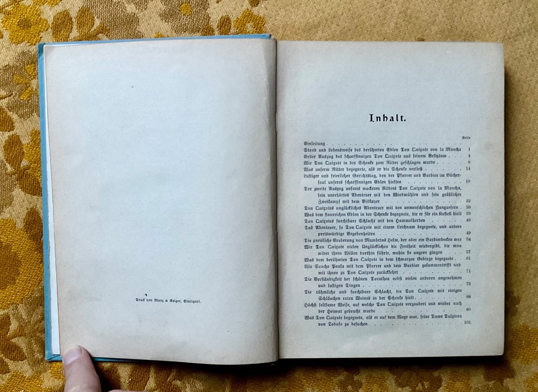 Libri: Buch Don Quixote von la Mancha – Usato da Endingen venduto da nathan05 5
