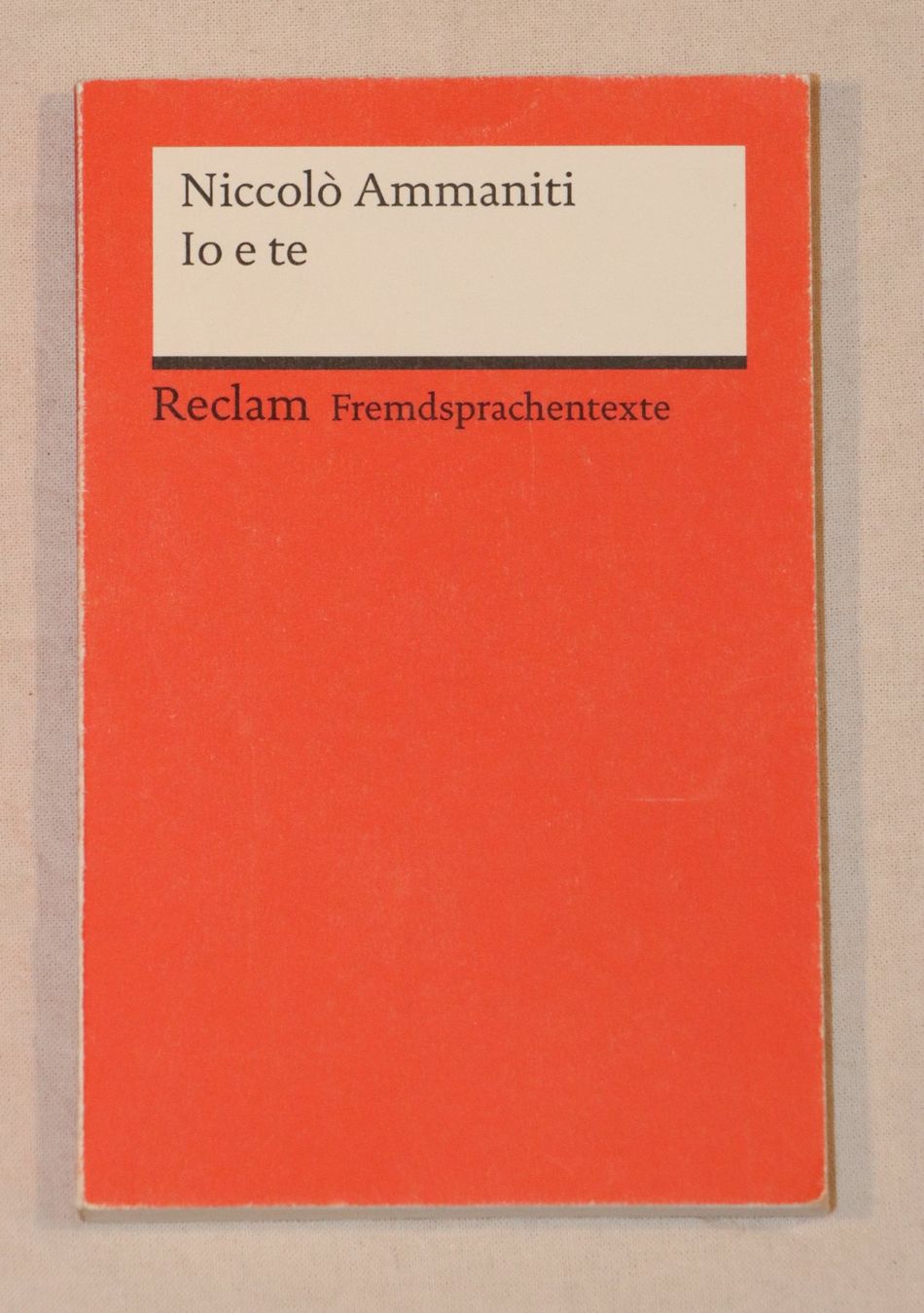 Libri: Io e te – Usato da Basel venduto da cla_z7cp 1