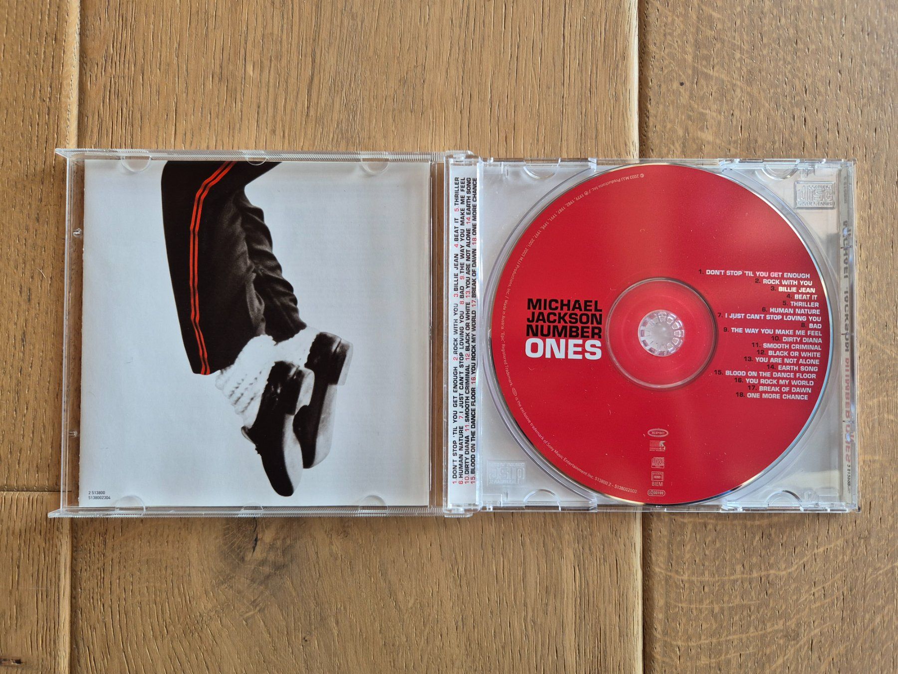 CDs: Michael Jackson - Number Ones - CD – Gebraucht aus Savièse von coeur88 1