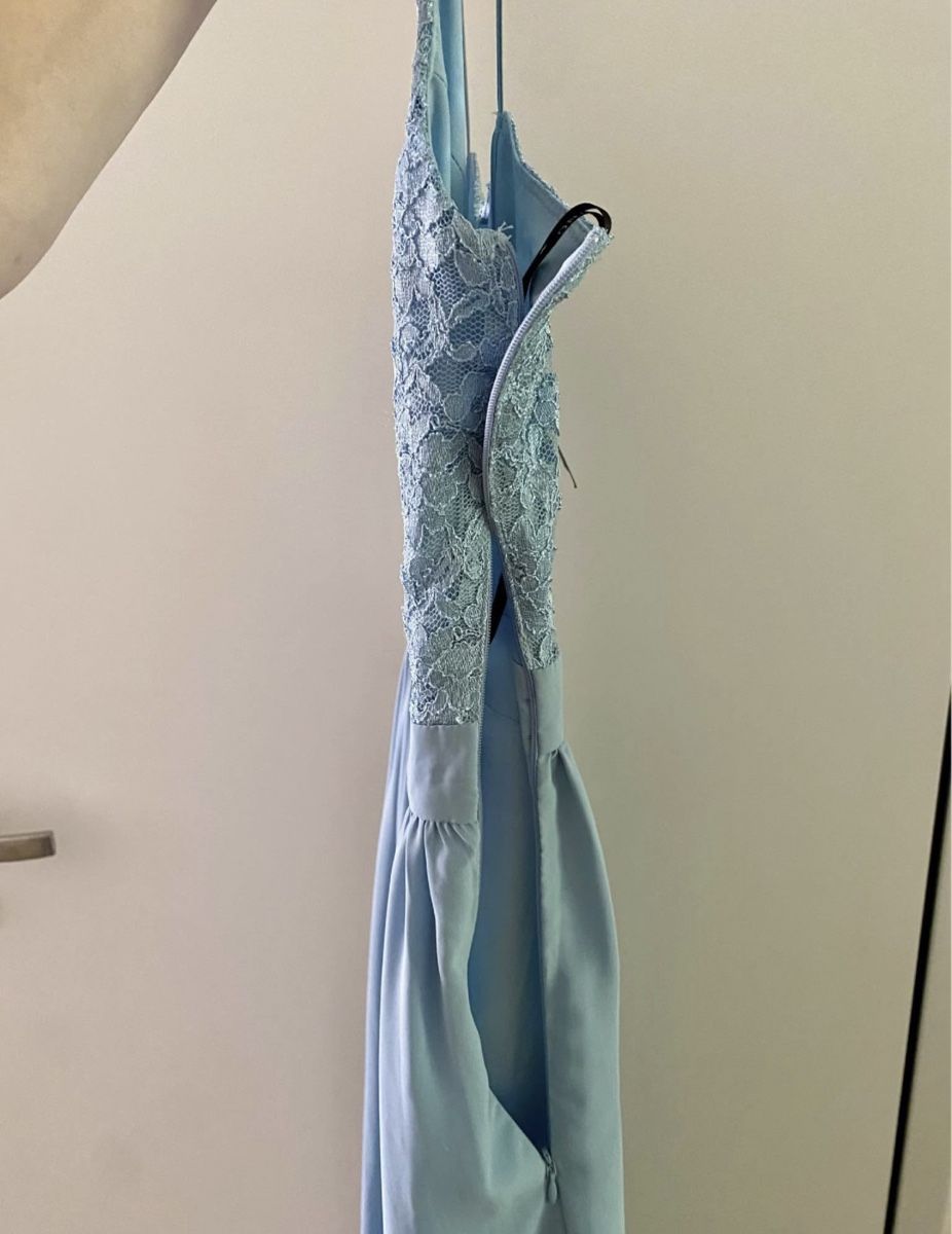Vestiti: Blaues Cocktailkleid Gr. 36 – Nuovo e nell'imballaggio originale da Zürich venduto da astolo 7