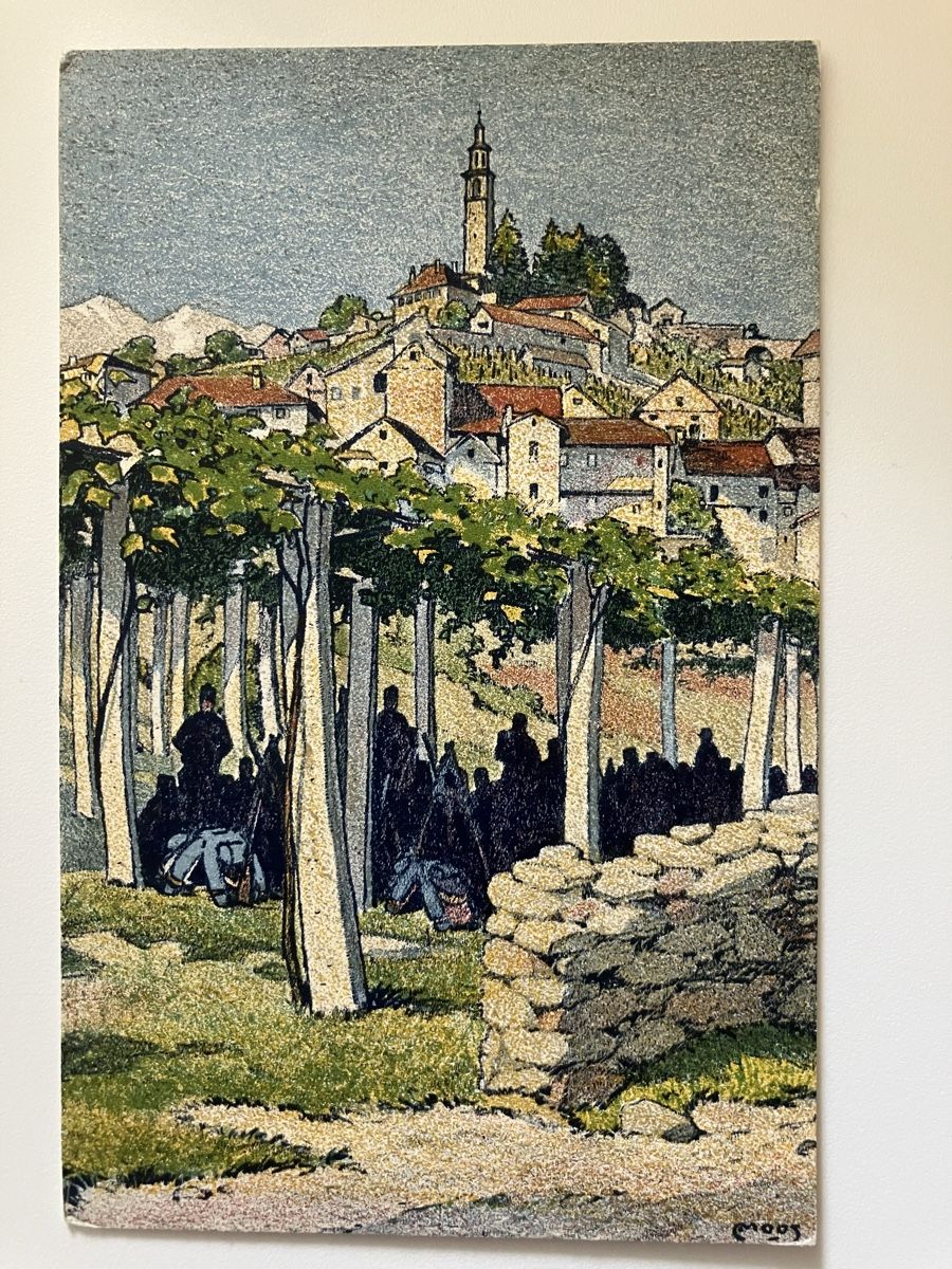 Ansichtskarten: Pro Juventute Ticino AK 1915 – Gebraucht aus Zürich von Classic_Collection_Zurich
