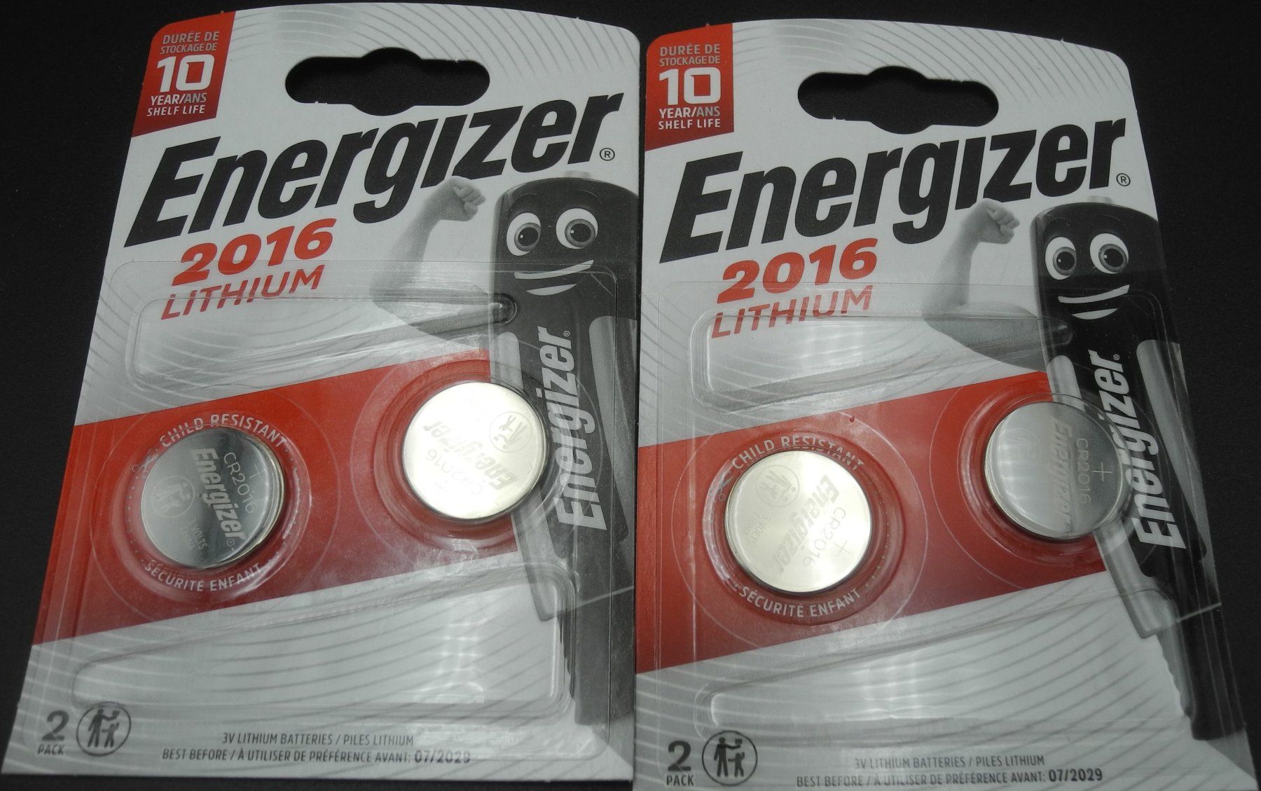 Energizer Caricatori & Batterie: Energizer CR2016 Lithium 2 x 2er 07.2030 – Nuovo e nell'imballaggio originale da Kottwil venduto da Crazyrolf