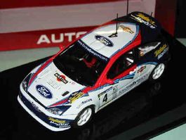 Ford Focus RS WRC 2002 N°4 * AUTOart 1:43