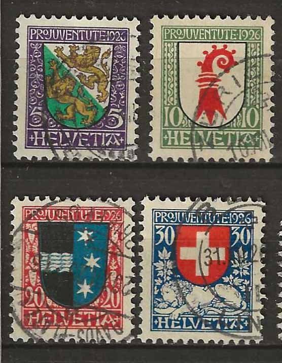 Tutti i francobolli: PJ026 - Pro Juventute 1926 obl. – Usato da Trélex venduto da Phil_Albert