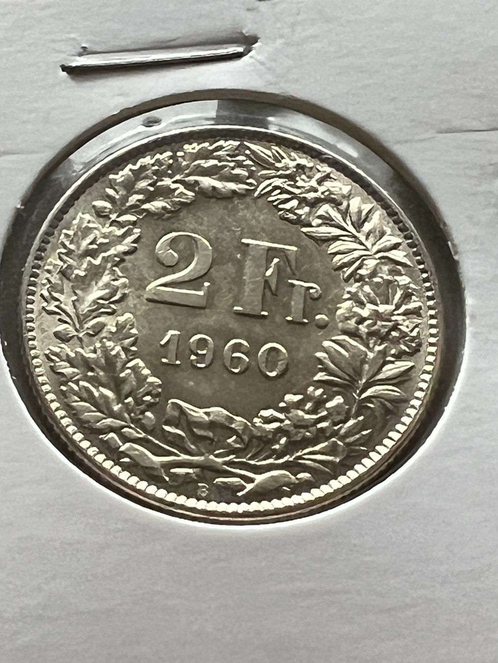 Toutes les monnaies: 2 Fr. 1960 – D'occasion à Schötz par Odpa