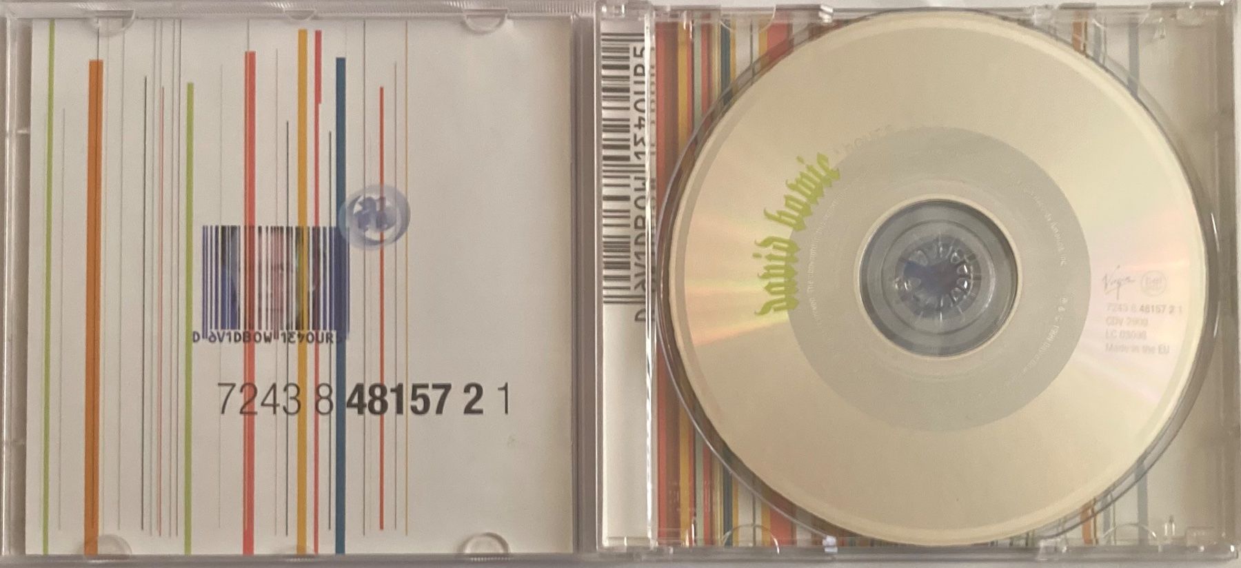 CD: DAVID BOWIE - HOURS.... – Usato da Poliez-Pittet venduto da Newtown-Records 5
