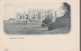 old  UK Postcard KENILWORTH - CASTLE  B. & D.1853  ak