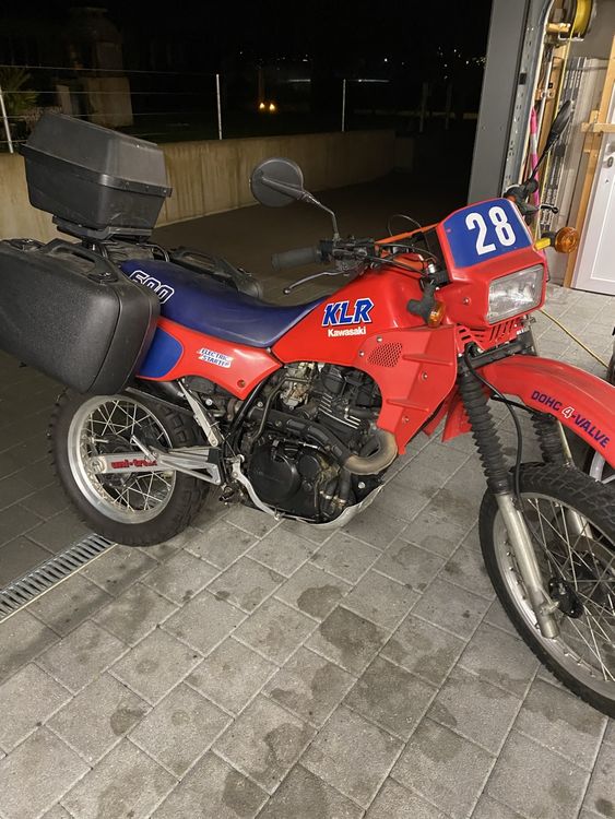Enduro: Kawasaki KLR 600 – D'occasion à Rothrist par Lefloc0