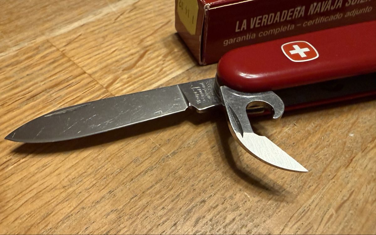 Wenger Coltelli tascabile: Wenger Taschenmesser mit Schere – Usato da Goldach venduto da Messerguru 1