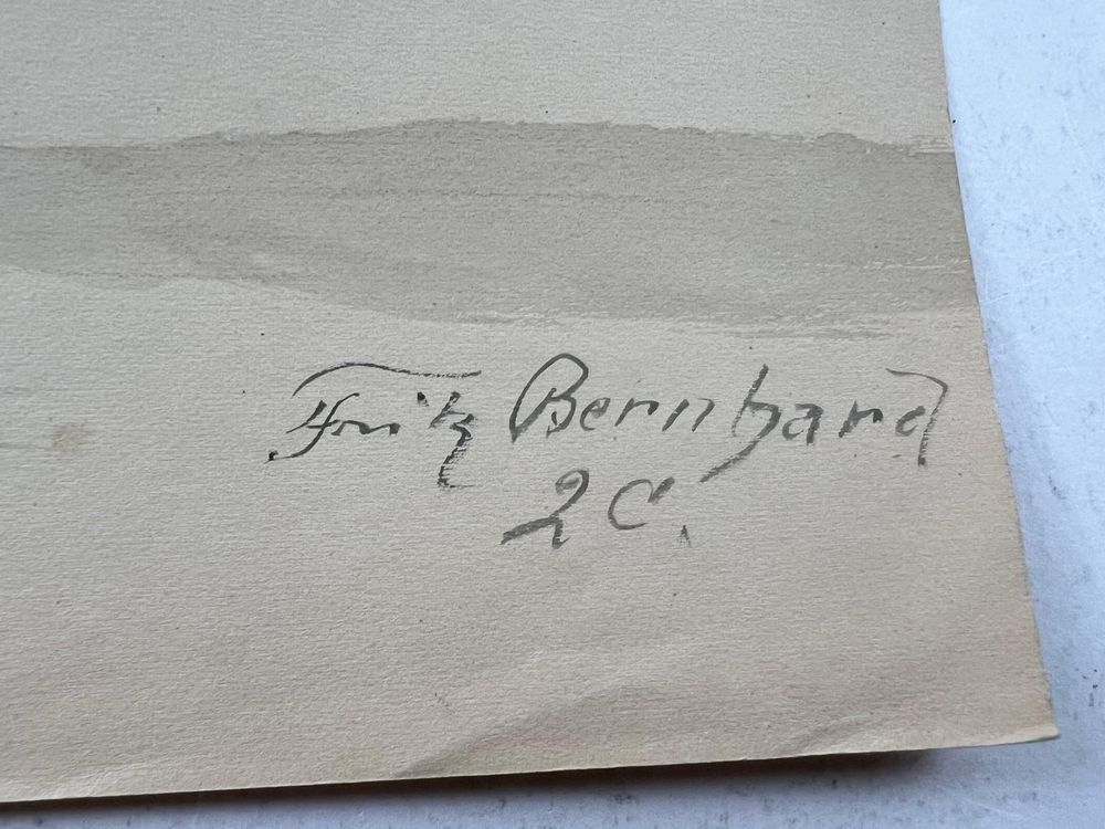 Gemälde: Fritz Bernhard (1895-1966) AQUARELL – Gebraucht aus Gersau von kunst-online 2