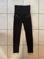 Schwarze Leggings