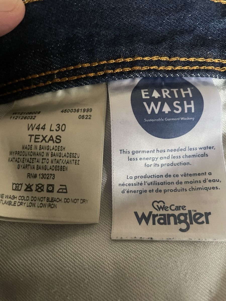 Wrangler Jeans: Jeans Wrangler W44 L30 Texas – Gebraucht aus Vallamand von Bricbracbroc82 3