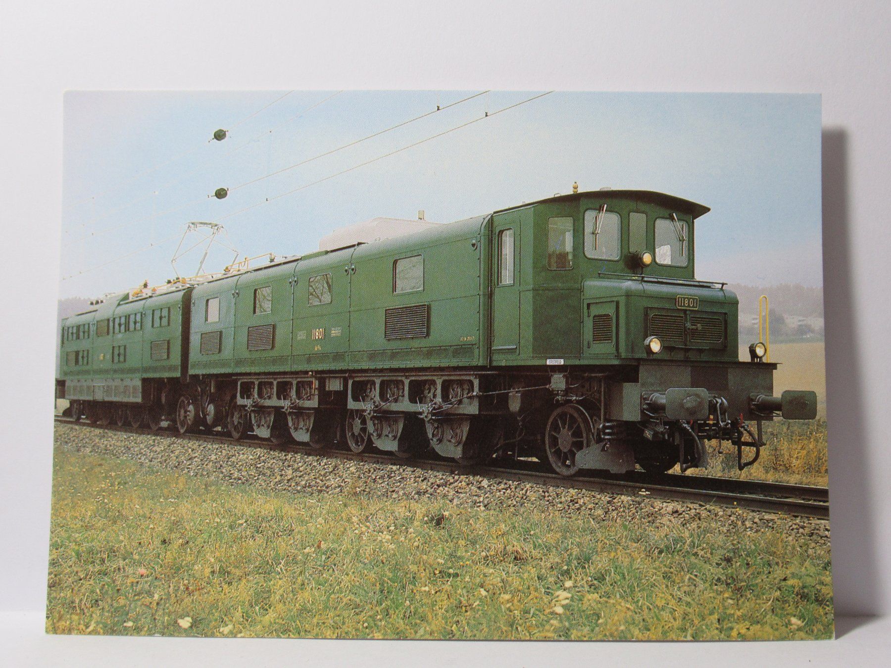 Ansichtskarten: SBB  , Lokomotive Nr. 11801 – Neu (gemäss Beschreibung) aus Grenchen von Bluemchen1900