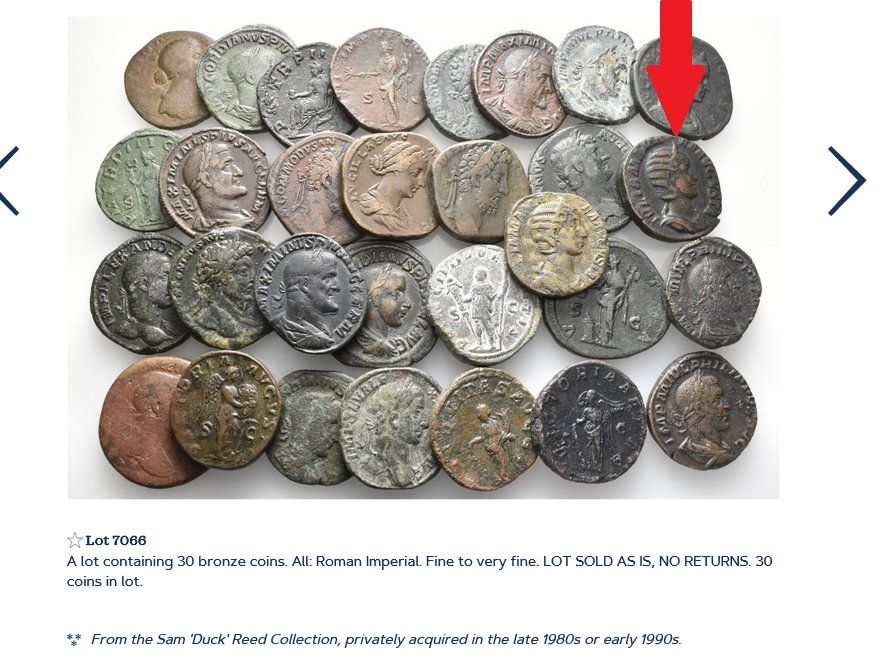 Tutti le monete: JULIA MAMAEA sesterz – Usato da La Sarraz venduto da classicworldcoins 1