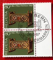 Nr. B 217 Paar mit Vollstempel Bern