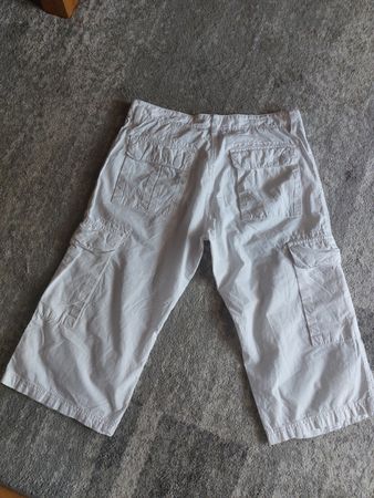 Herrenhosen kurz  gr 52 weiss S Olivers