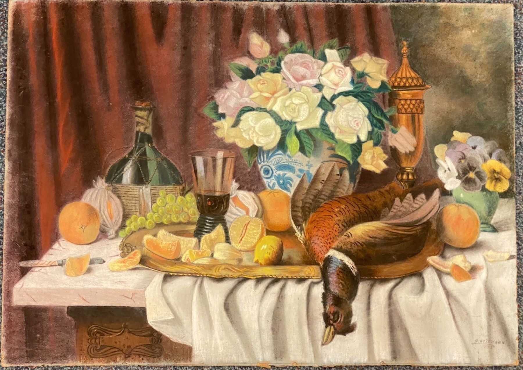 Foto & Immagini: H.HUSEMANN ORIGINAL PASTELL – Usato da Gersau venduto da grafik-kunst