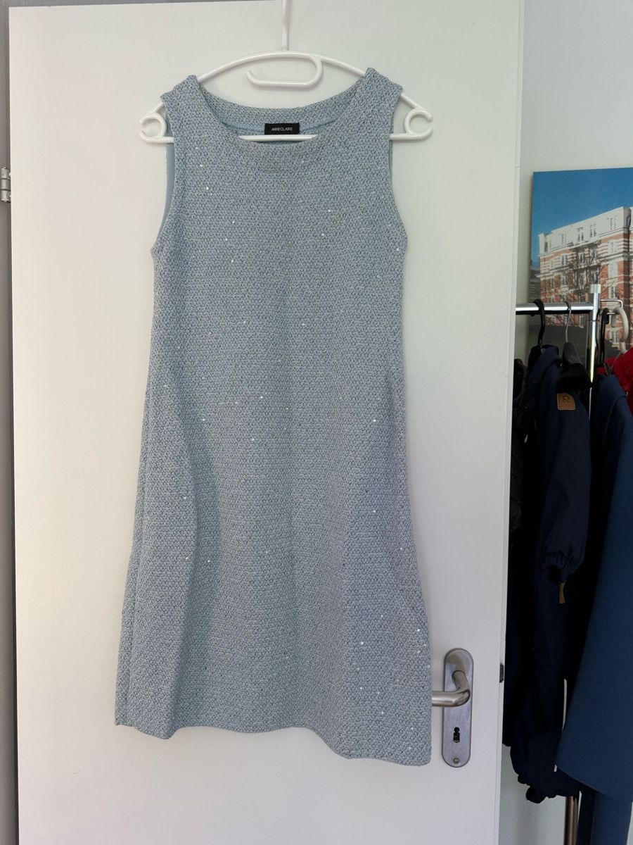 Vestiti: Anne Claire Glitzerkleid hellblau Grösse 36 – Nuovo (secondo la descrizione) da Kilchberg ZH venduto da and_rtc6