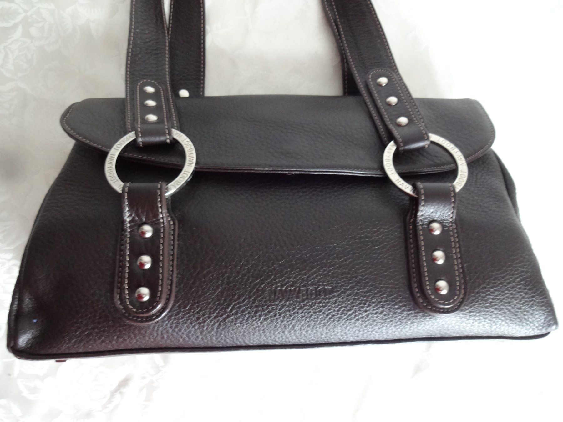 Navyboot Taschen für Damen: ** NAVYBOOT ** Leder Umhängetasche – Gebraucht aus Frauenfeld von Jahy 6