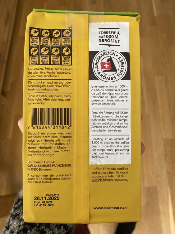 Café Mocca bio La Semeuse 2