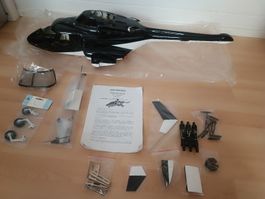 Airwolf Bell 222 Helikopter Rumpf für Align Trex 500