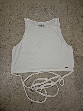 Hollister-Top zum Schnüren