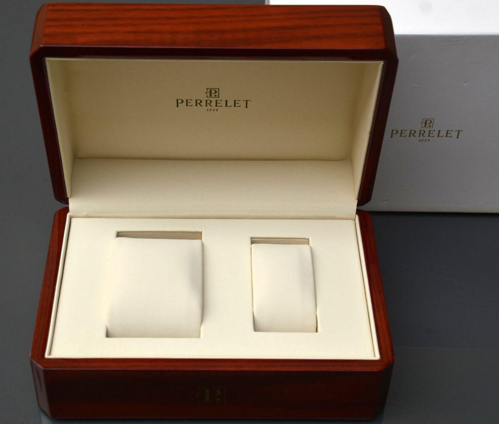 Scatole porta orologi: Uhrenbox  / boîte à montre PERRELET – Nuovo e nell'imballaggio originale da Collonges venduto da Allegree 2