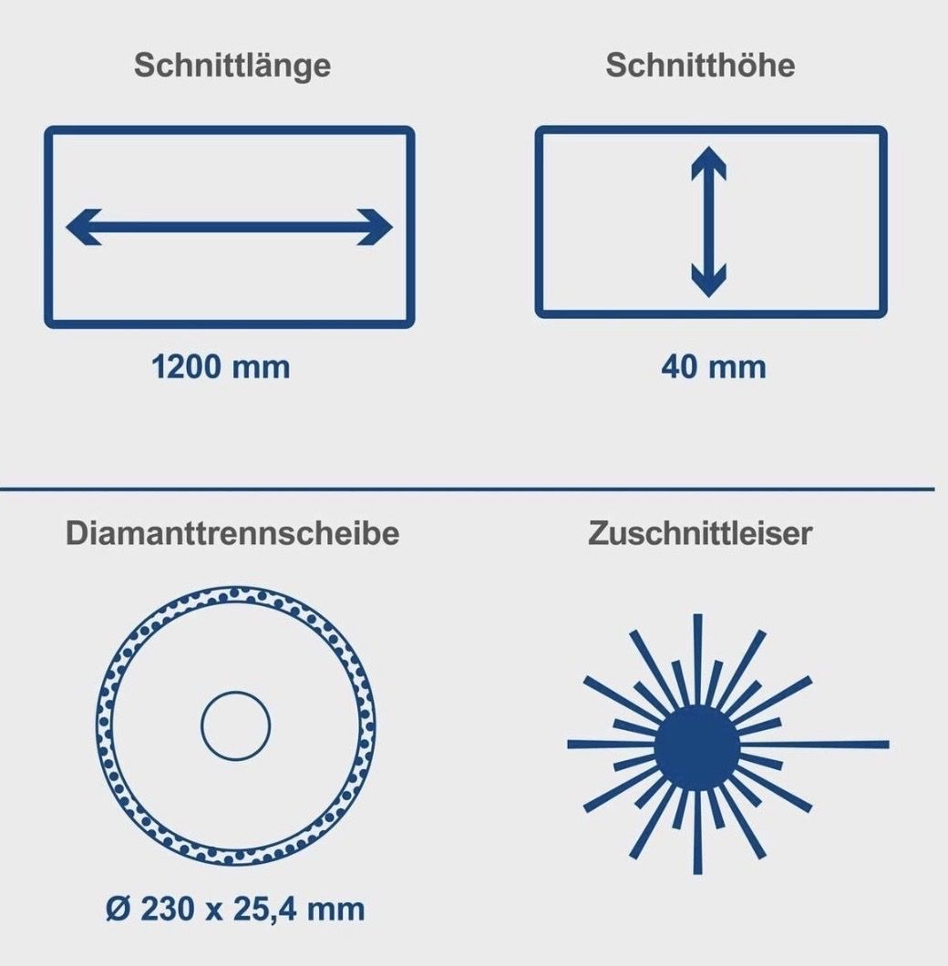Tutte le macchine: Fliesenschneider Hansmann oder Scheppach – Nuovo e nell'imballaggio originale da Walliswil b.Wangen venduto da papillon031 7