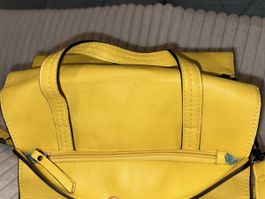 Gelbe Handtasche, neuwertig - Frühlingsbote 2024!