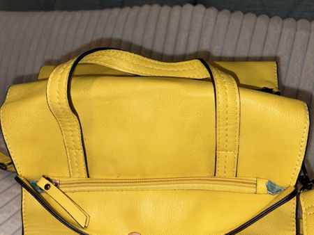 Gelbe Handtasche, neuwertig - Frühlingsbote 2024!