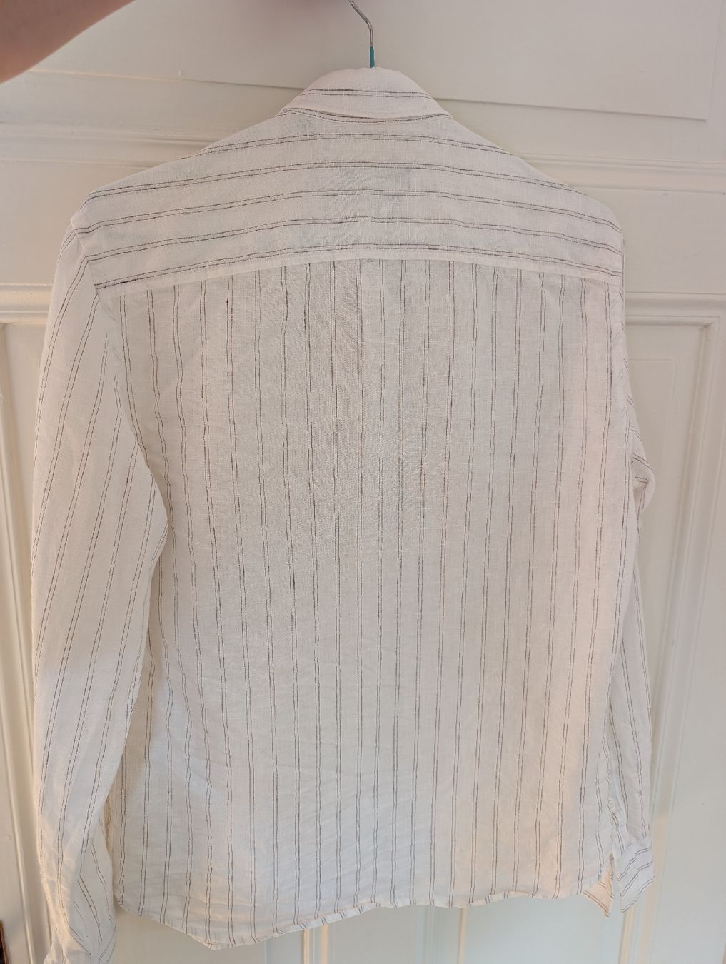 Massimo Dutti Camicie: Massimo Dutti Leinenhemd Weiss Slimfit Gr. S – Usato da Zürich venduto da Hedkandi 2