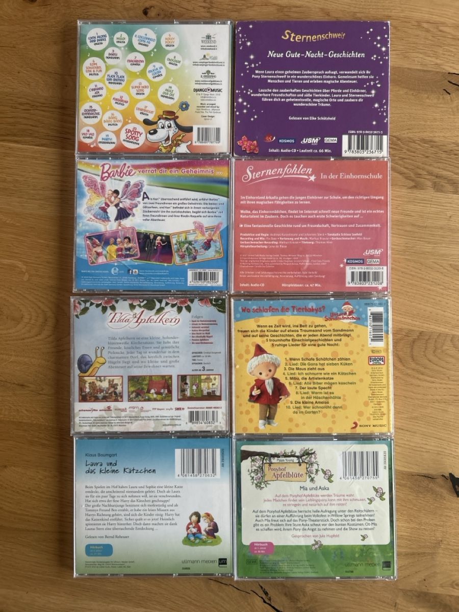 CD: CD Sammlung für Kinder, 8 Stück – Usato da Rothrist venduto da Nadjane 1