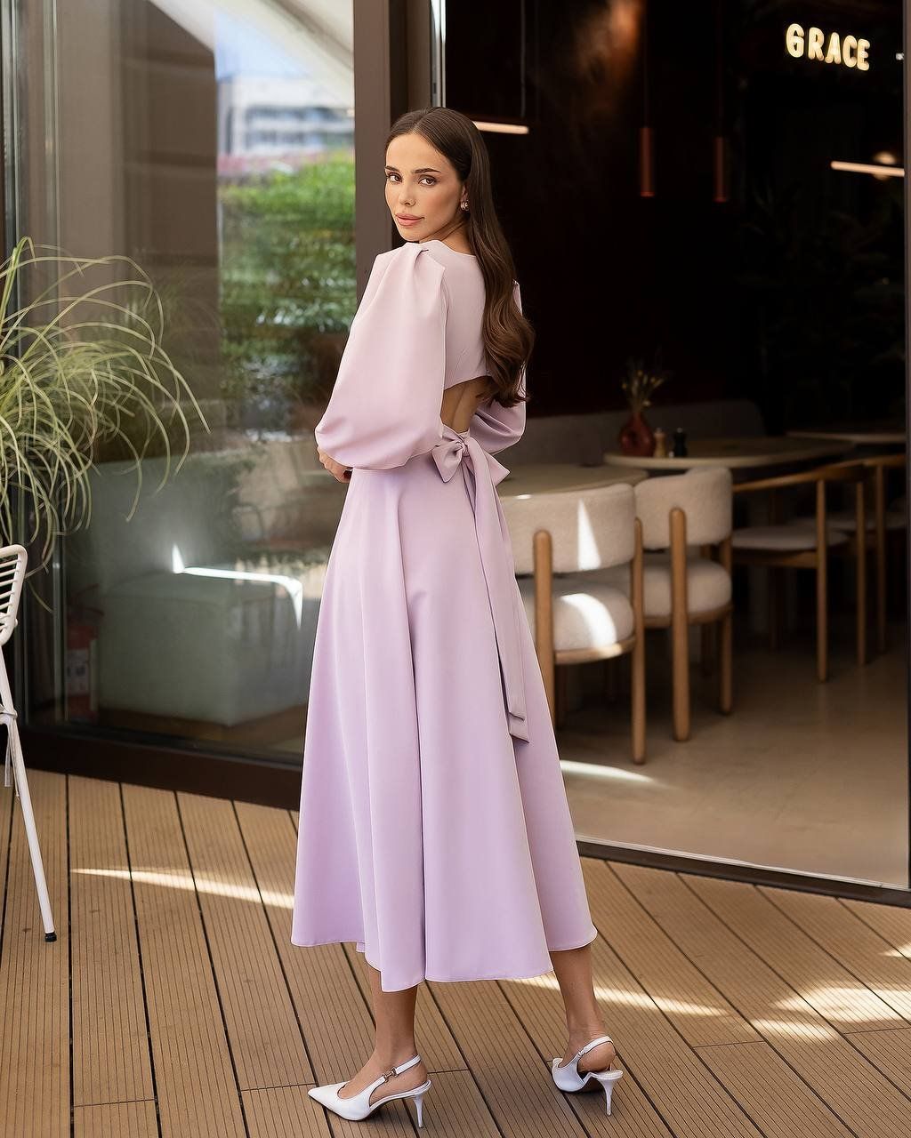 Vestiti: Soft Elegance Open Back Dress Size:XS – Nuovo e nell'imballaggio originale da Zürich venduto da Ms.Me-Fashion 4