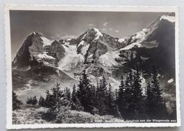Eiger, Mönch, Jungfrau von der Wengernalp aus