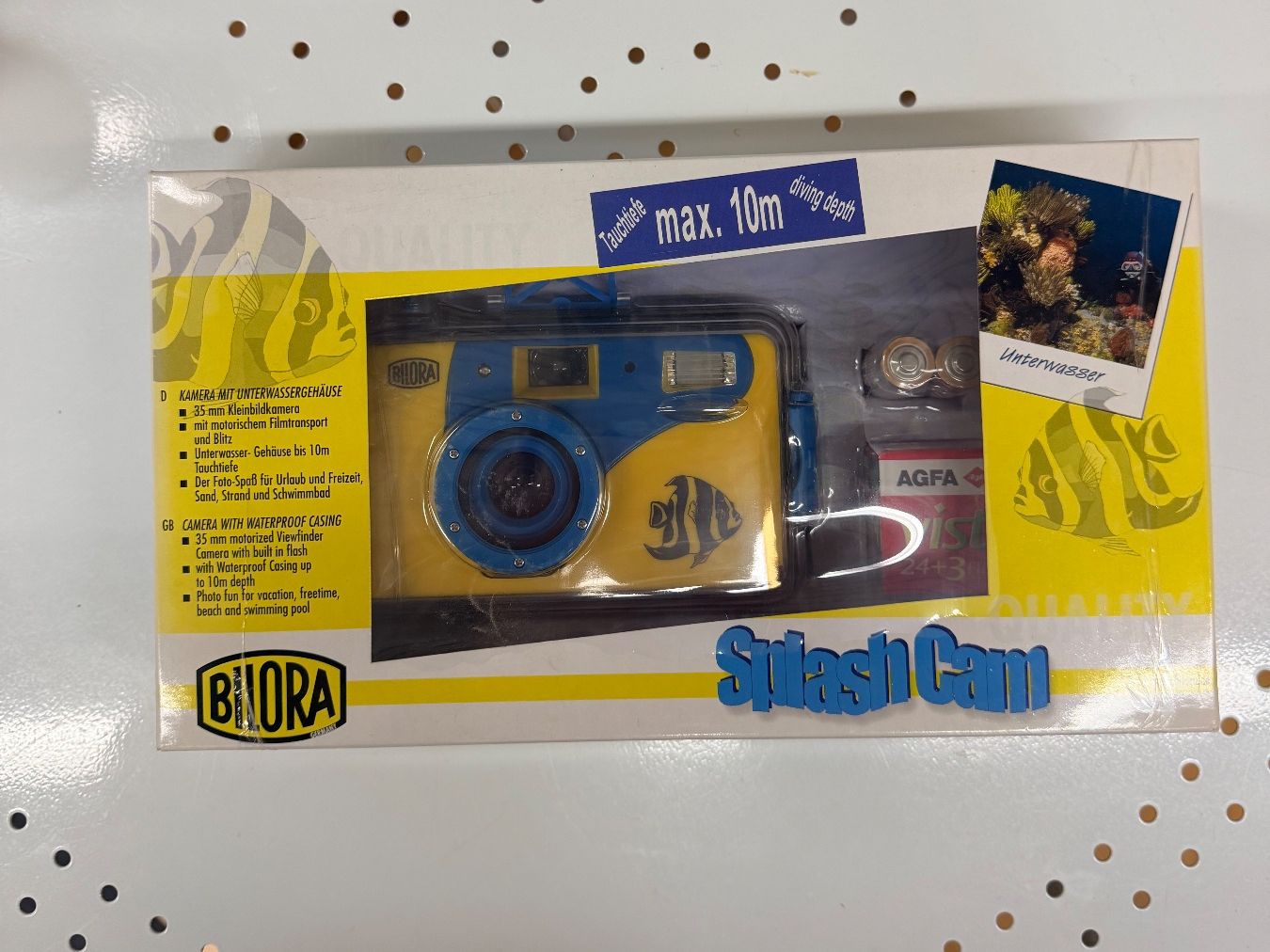 Fotocamera: BILORA Splash Cam Unterwasserkamera max 10m mit Blitz – Nuovo e nell'imballaggio originale da Oensingen venduto da moe_ck67