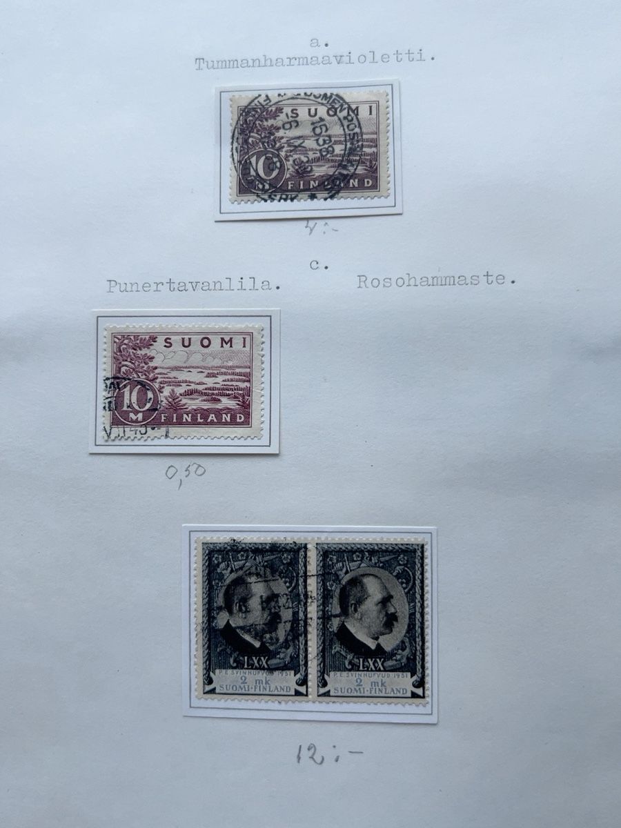 Tutti i francobolli: Alte Briefmarkensammlung – Usato da Gossau ZH venduto da SwissFinds7 8
