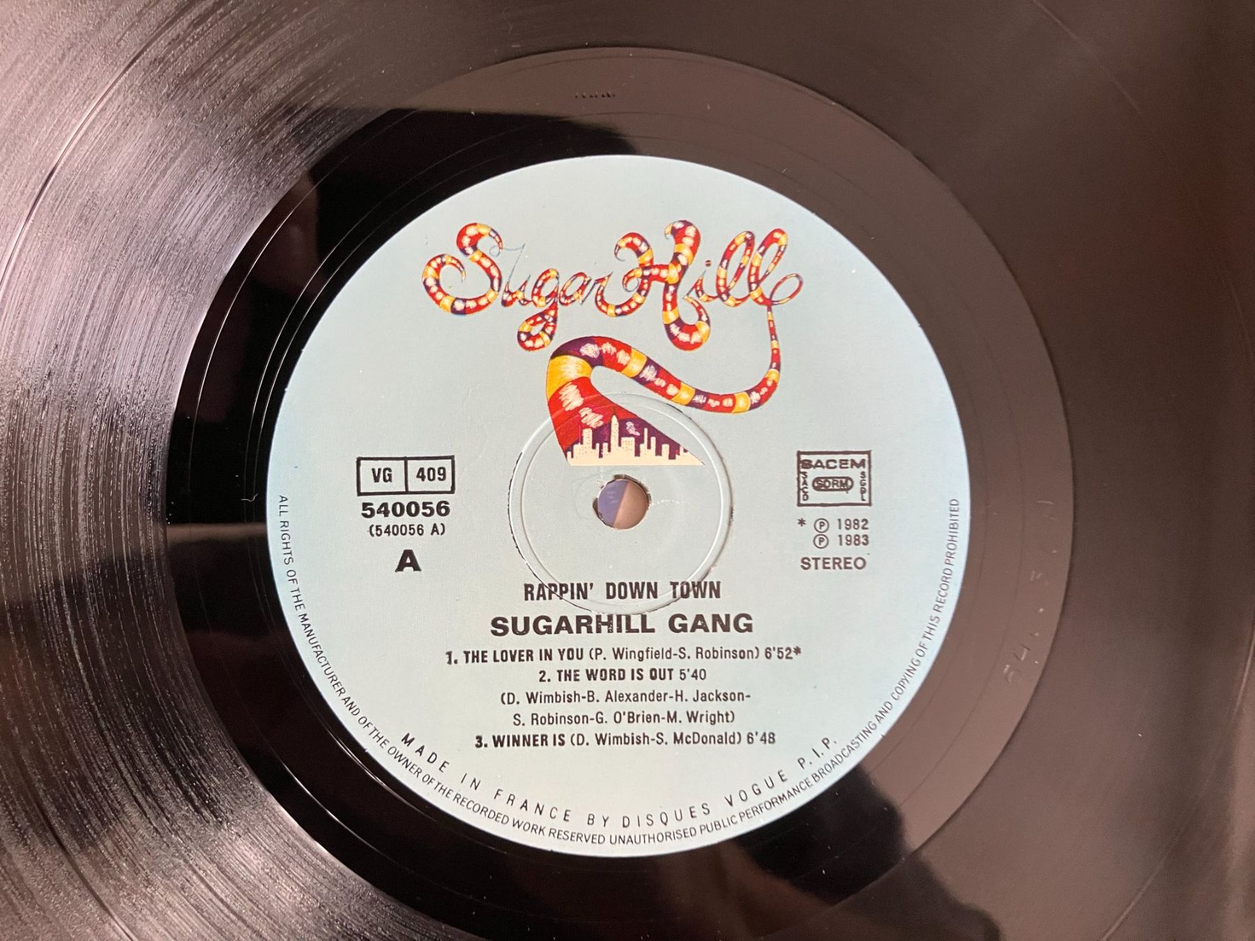 Dischi in vinile: Sugarhill Gang – Usato da Aarwangen venduto da Jukebox3 5