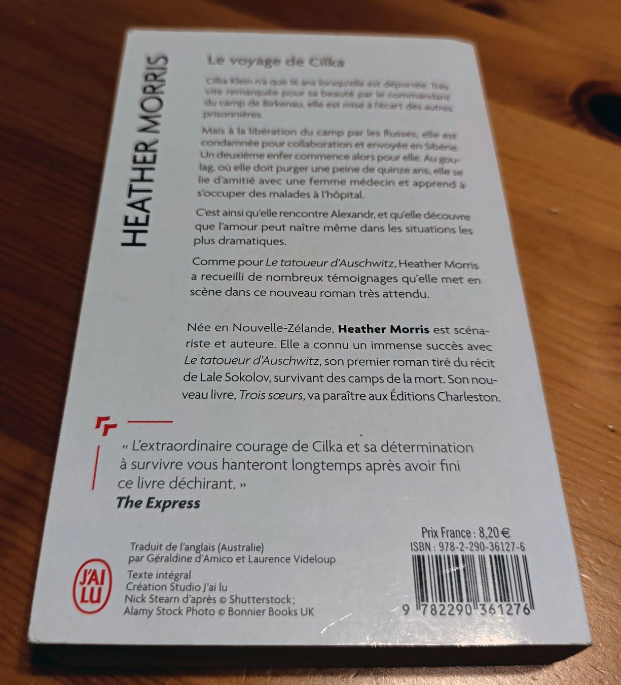 Libri: Le voyage de Cilka – Usato da Prangins venduto da Timband 2