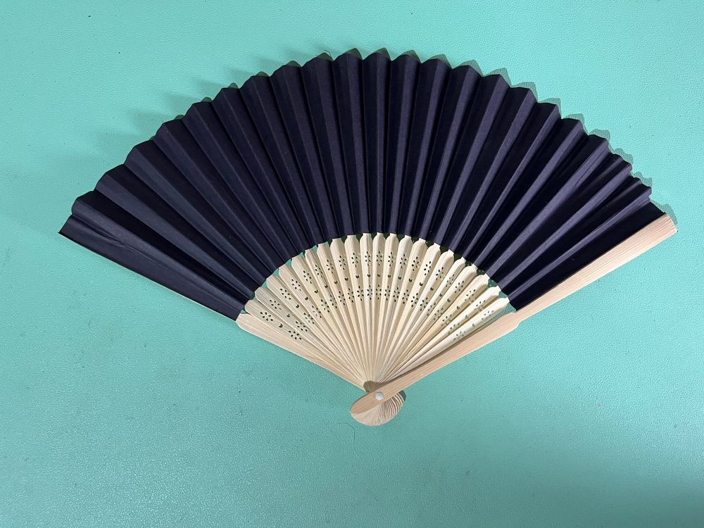 50 Fächer / Handfächer Creme Für Hochzeit Oder Sommerparty (Neu Und Originalverpackt) In - Foto 3