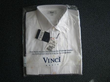 ***** Chemise blanche homme T40 (M) neuve