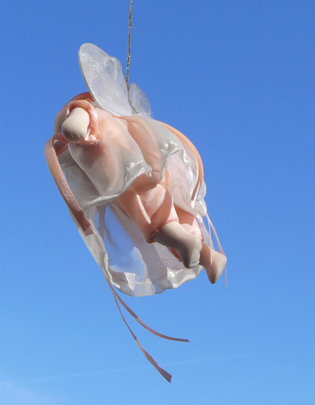 Puppen: fliegendes rosa Püppchen Porzellan – Gebraucht aus Frauenfeld von ZAZ12 8