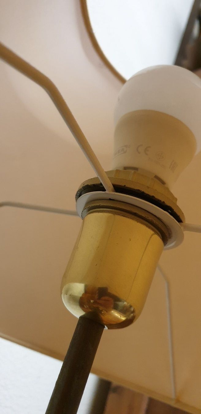 Lampen: Tischlampe im Hans Kögl Stil – Gebraucht aus Emmen von Brockofsky 3