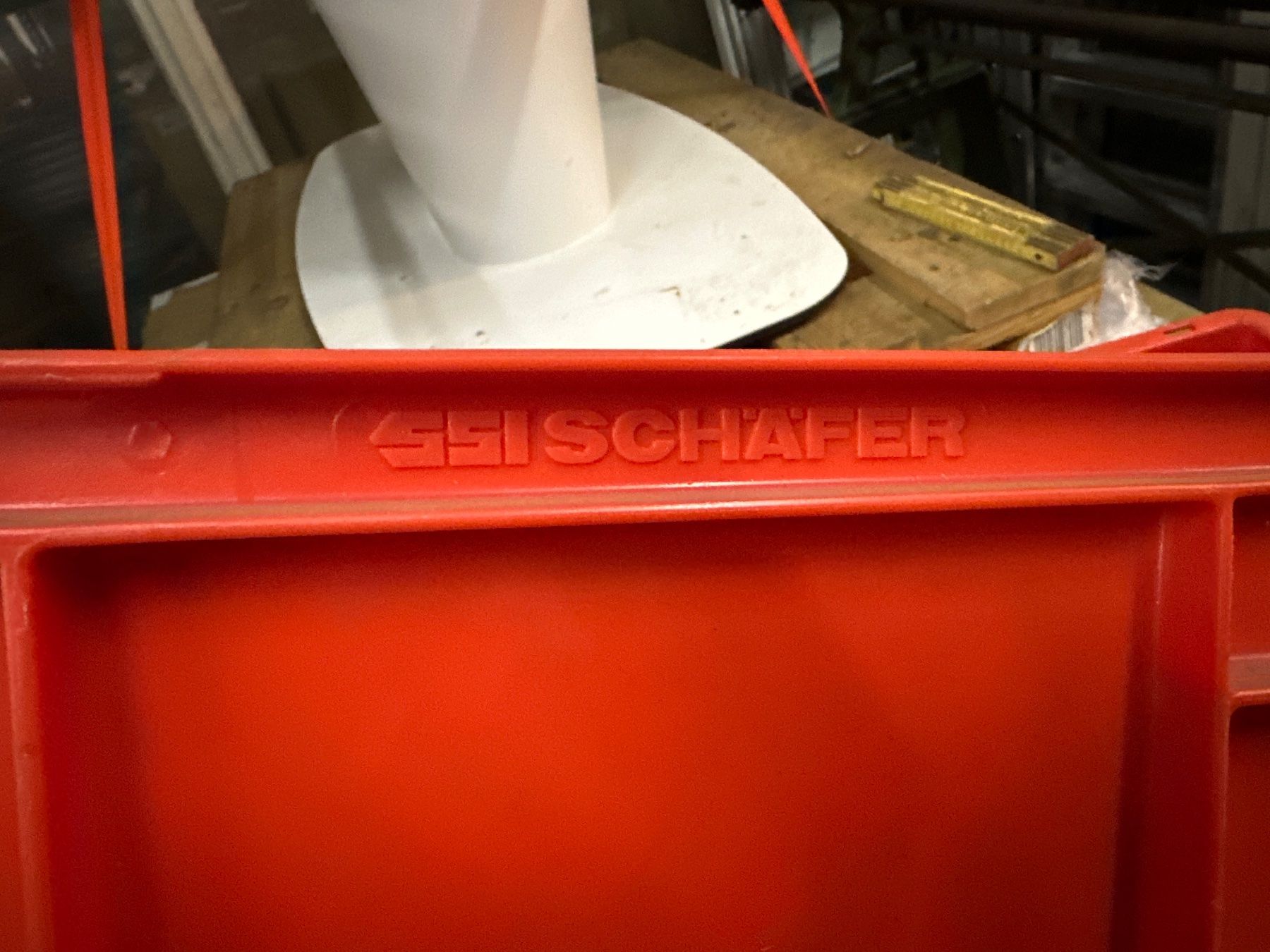 Utz Contenitori & Simili: Schäfer Kunststoffkiste gebraucht 60x40x18 cm – Usato da Necker venduto da liq24 4