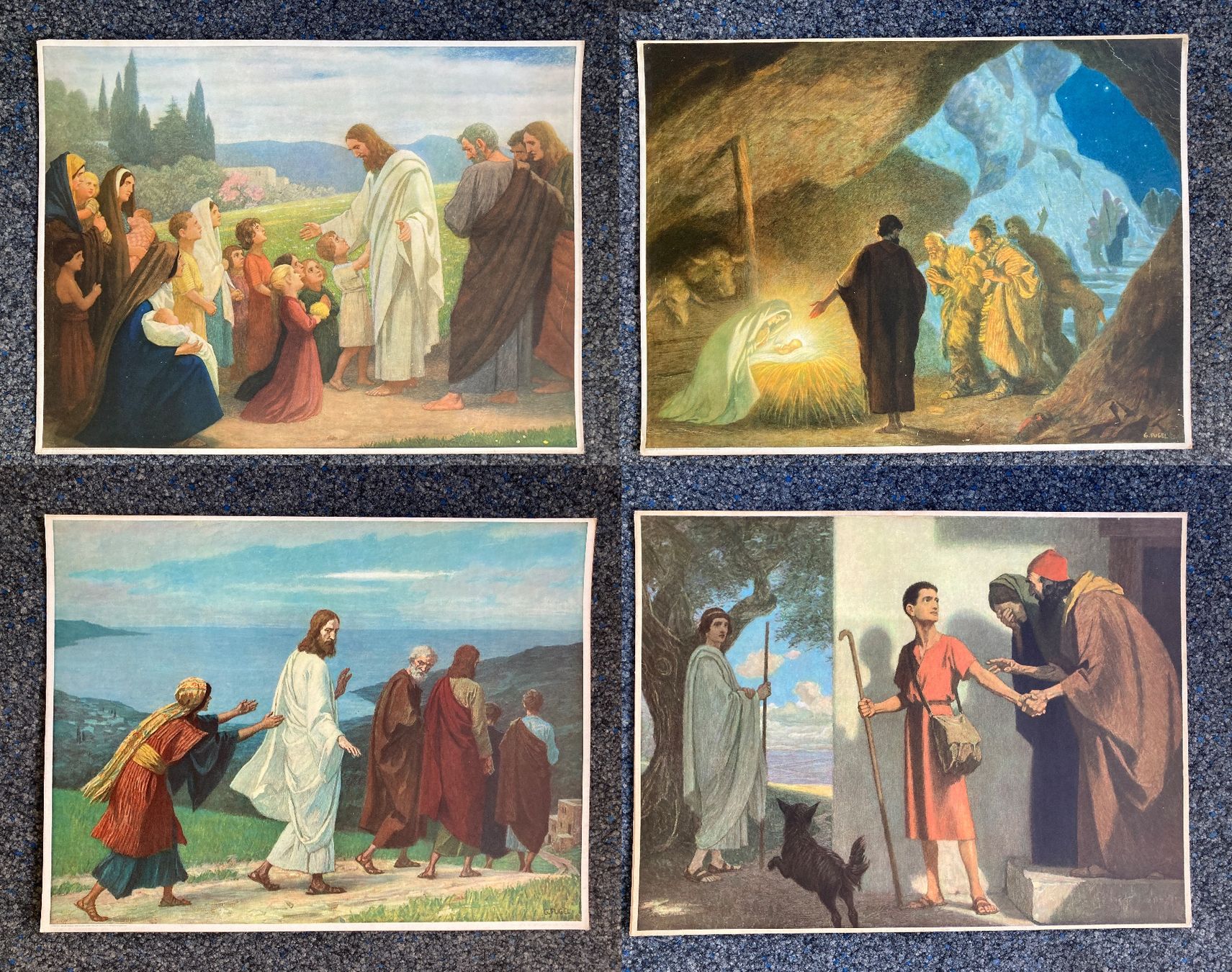 Foto & Immagini: OSTERN BIBEL BILDER  KONVOLUT – Usato da Luzern venduto da felicebruno 5