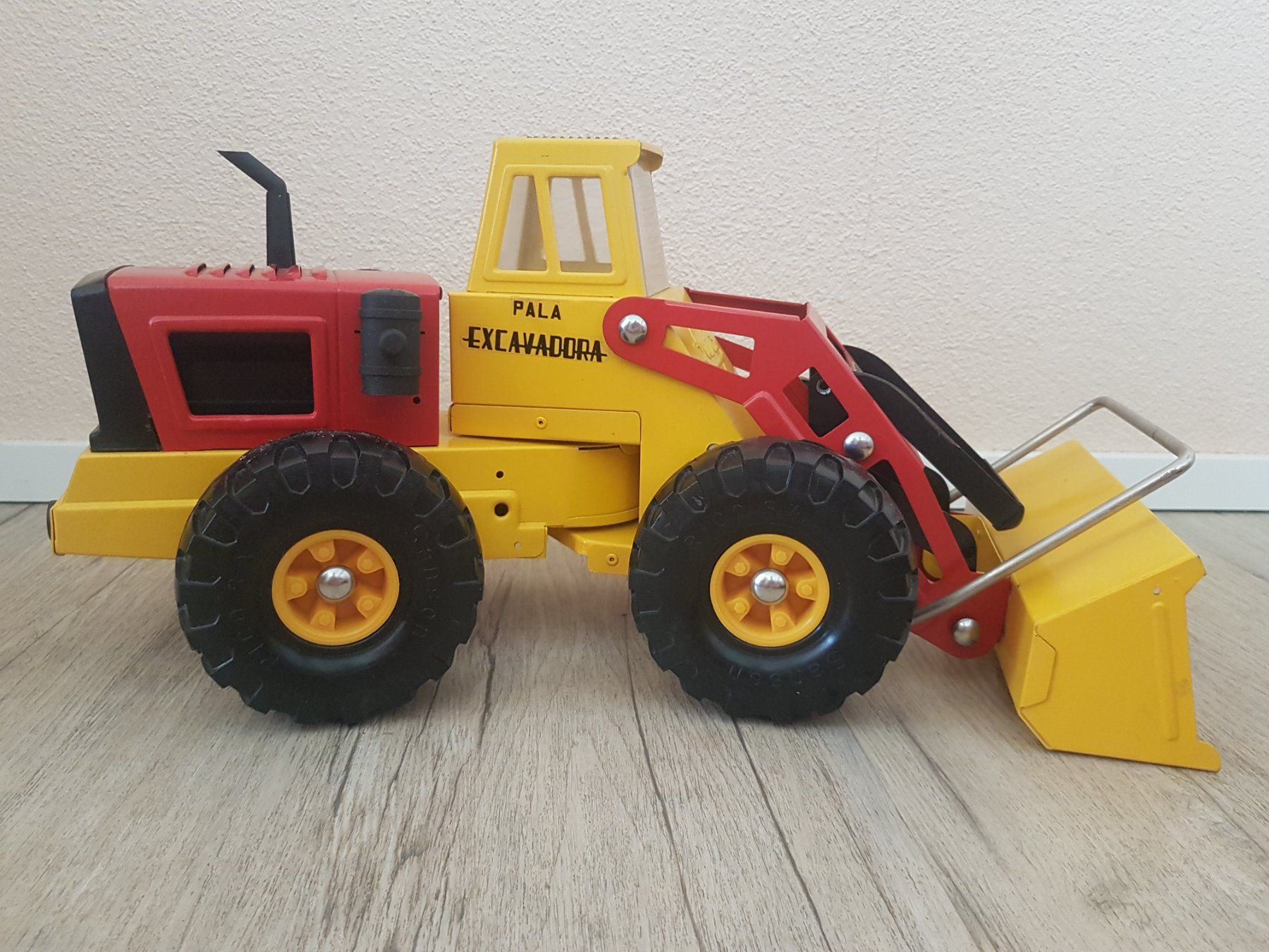 Spielzeuge: 70er Bagger Metall – Gebraucht aus Bauma von  1