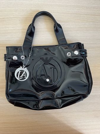 Sac Armani jeans vernis 